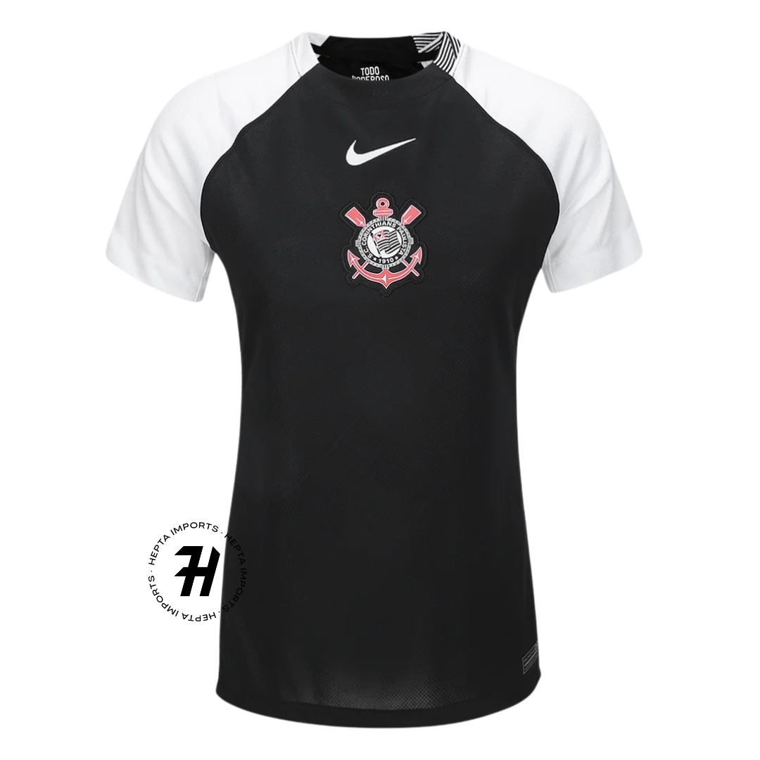 Camisa Feminina Corinthians Reserva 2025/26 – Lançamento