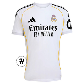 Camisa Real Madrid Home 2025/26 – Masculino Torcedor – Lançamento