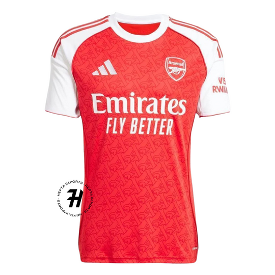 Camisa Arsenal Titular 25/26 – Masculina Torcedor – Lançamento