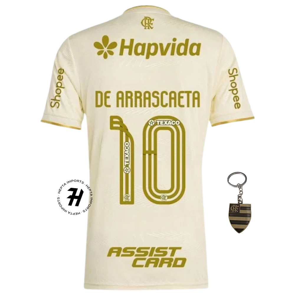 Camisa Flamengo Third 25/26 Lançamento – Com Patrocinadores – Torcedor Masculina + Chaveiro de Brinde