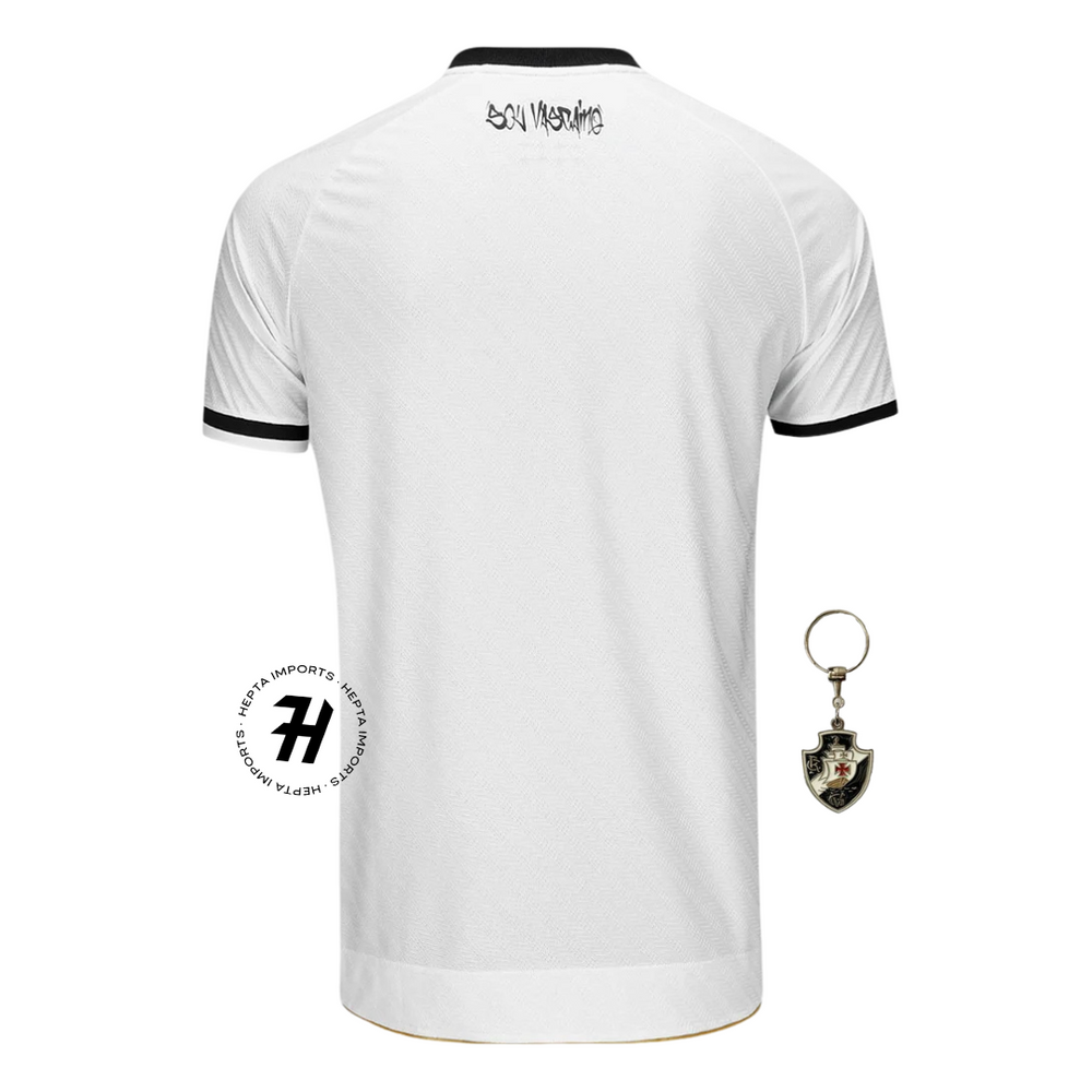 Camisa Vasco Reserva 25/26 Lançamento – Torcedor Masculina + Chaveiro de Brinde