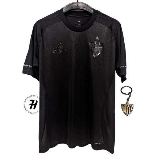 Camisa Atlético-Mg ALL BLACK 25/26 – Torcedor Masculina