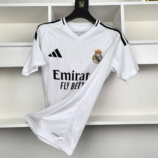 Camisa Real Madrid Home 2024/25 – Masculino Torcedor Lançamento