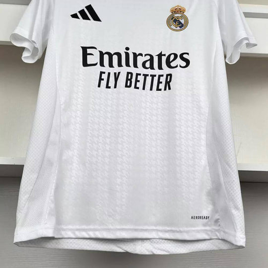 Camisa Real Madrid Home 2024/25 – Masculino Torcedor Lançamento