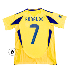 Camisa Al-Nassr Home 24/25 – Torcedor Masculina – PERSONALIZAÇÃO CR7