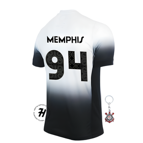 Camisa Corinthians Home 2024/25 – Memphis 94 + Chaveiro de Brinde – Masculina Torcedor