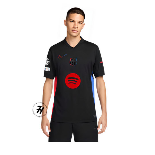 Camisa Barcelona Away 24/25 – Lançamento – Masculina Torcedor – Com Patch Champions League