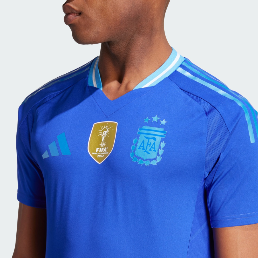 Camisa Argentina Reserva 24/25 – Adidas Torcedor Masculina Patch Campeão
