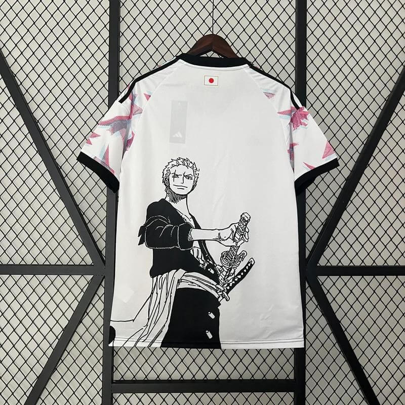 Camisa Japão Edição One Piece – 2024 – Torcedor Masculino Branco