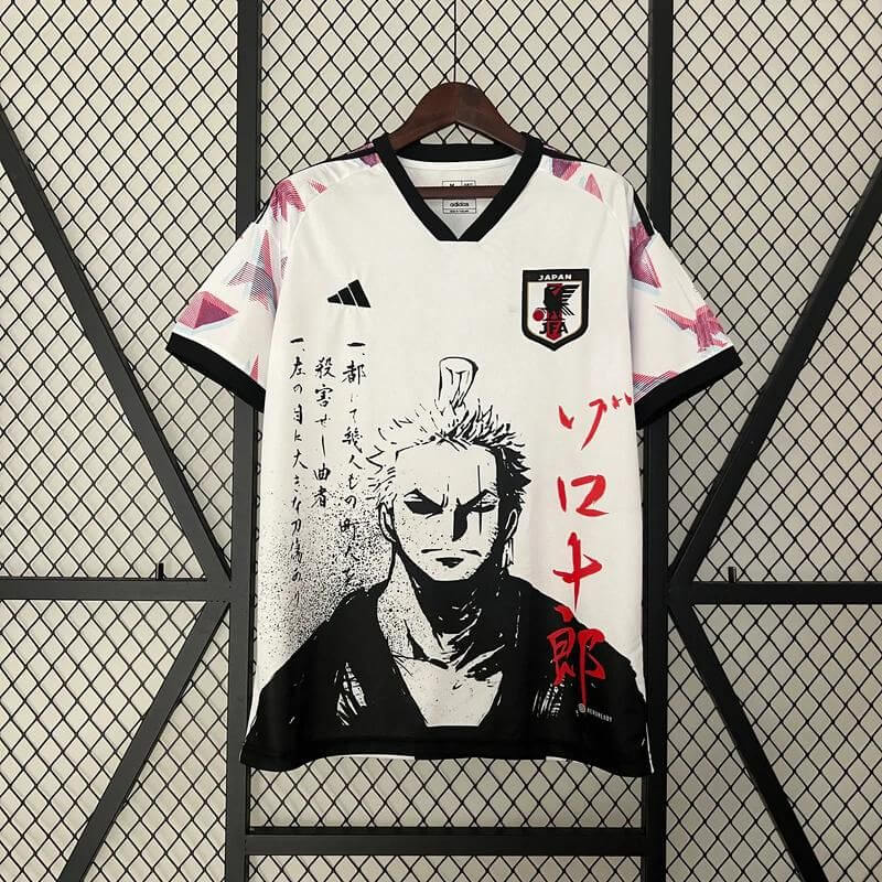 Camisa Japão Edição One Piece – 2024 – Torcedor Masculino Branco
