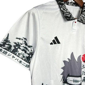 Camisa Japão Anine Naruto Pain Yahiko Akatsuki – 24/25 – Torcedor Masculino – Branco com detalhes em Preto