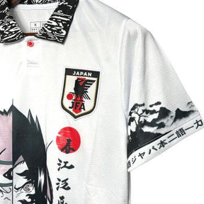 Camisa Japão Anine Naruto Pain Yahiko Akatsuki – 24/25 – Torcedor Masculino – Branco com detalhes em Preto