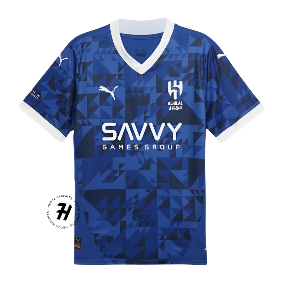 Camisa Al Hilal Home 24/25 – NEYMAR JR 10 Masculina