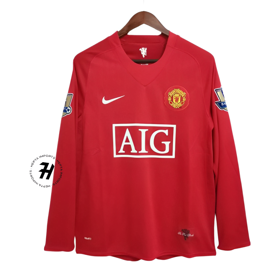 Camisa Manchester United Home 2007-09 Ronaldo #7