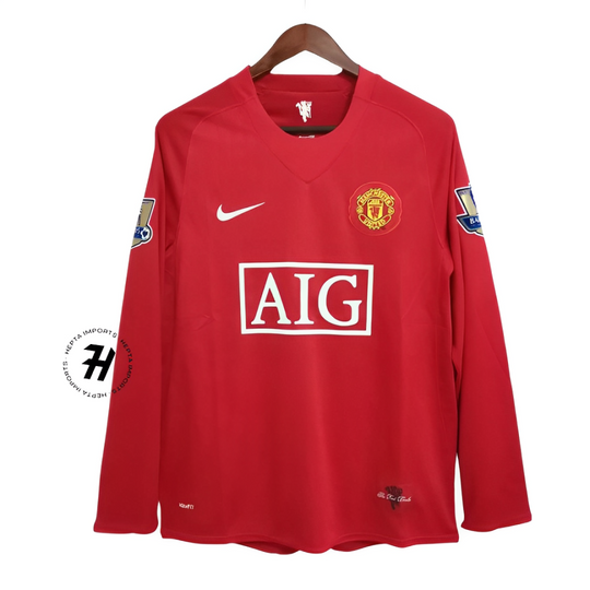 Camisa Manchester United Home 2007-09 Ronaldo #7
