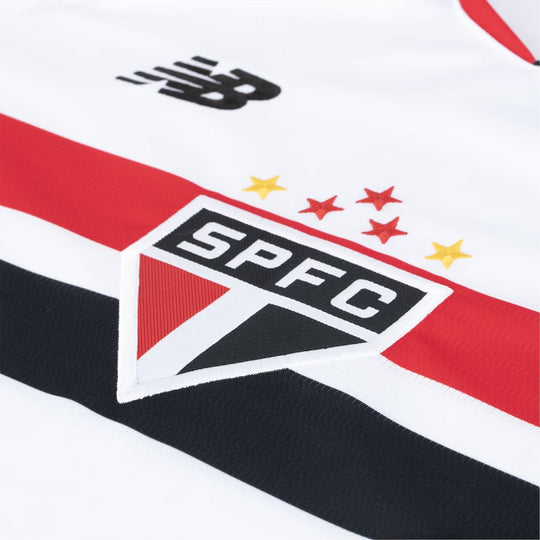 Camisa São Paulo Home 24/25 – Torcedor Masculina Lançamento