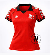 Camisa Flamengo Lifestyle 24/25 - Vermelho - (Feminina)