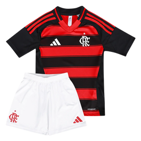 Kit Flamengo Infantil I 25/26 - Torcedor - Preto e Vermelho