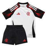 Kit Flamengo Infantil II 25/26 s/n Torcedor Adidas - Branco