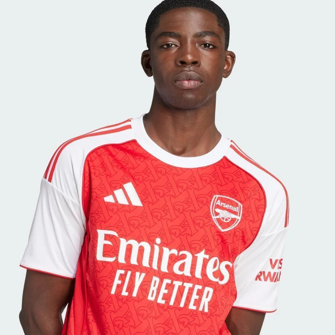 Camisa Arsenal Titular 25/26 – Masculina Torcedor – Lançamento