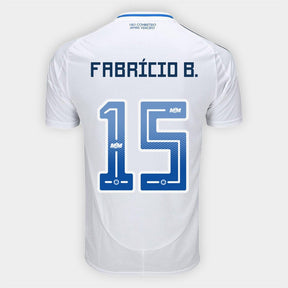 Camisa Adidas Cruzeiro 2025/26 II FABRICIO B. N° 15