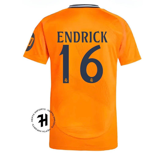 Camisa Real Madrid Away 24/25 – Endrick #16 – Masculina Torcedor