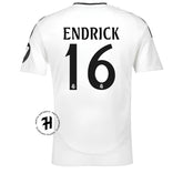 Camisa Real Madrid 24/25 – Endrick #16 – Masculina Torcedor