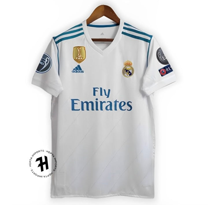 Camisa Retrô Real Madrid Home 2018 – Adidas Torcedor Masculina – RONALDO #7