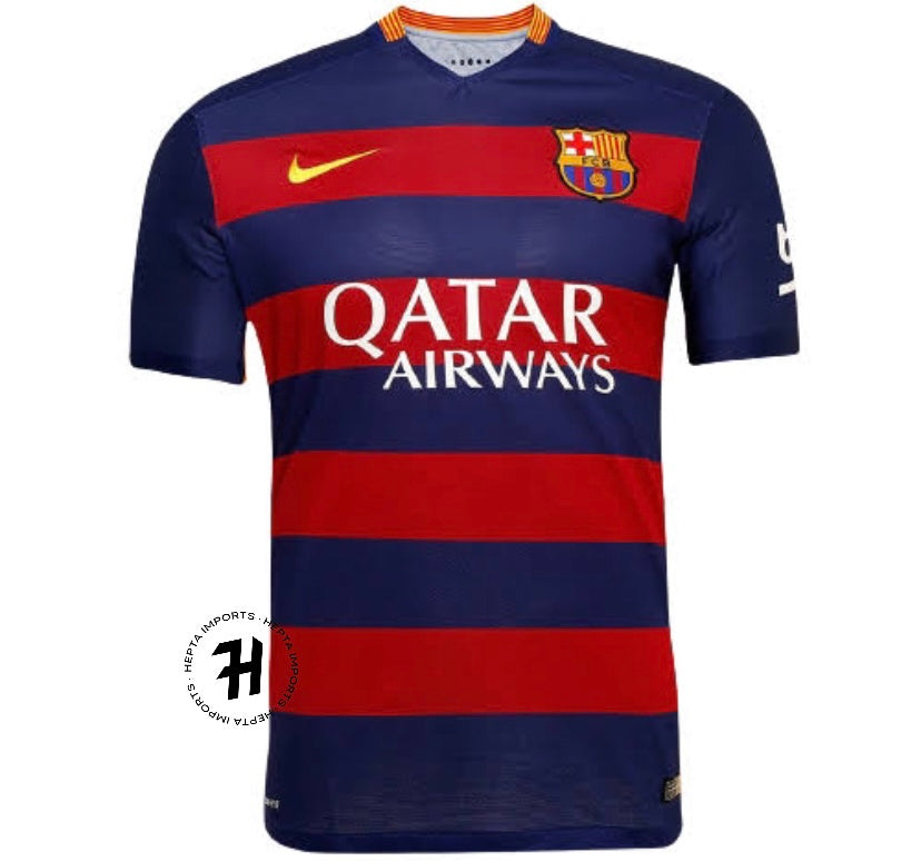 Camisa Retrô Barcelona Home 15/16 Nike Torcedor Masculina
