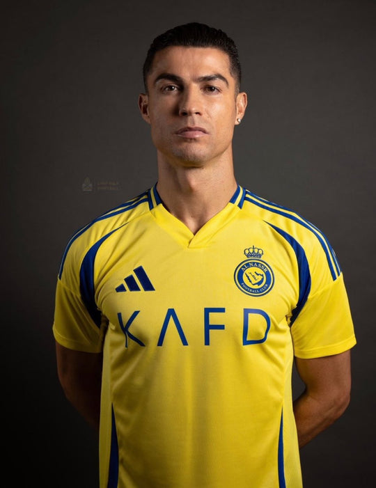 Camisa Al-Nassr Home 24/25 – Torcedor Masculina – PERSONALIZAÇÃO CR7