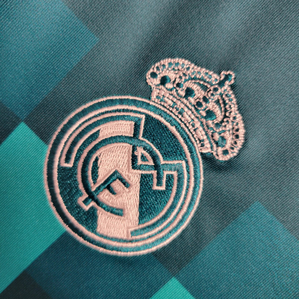 Camisa Real Madrid Third Manga Longa 2017-2018