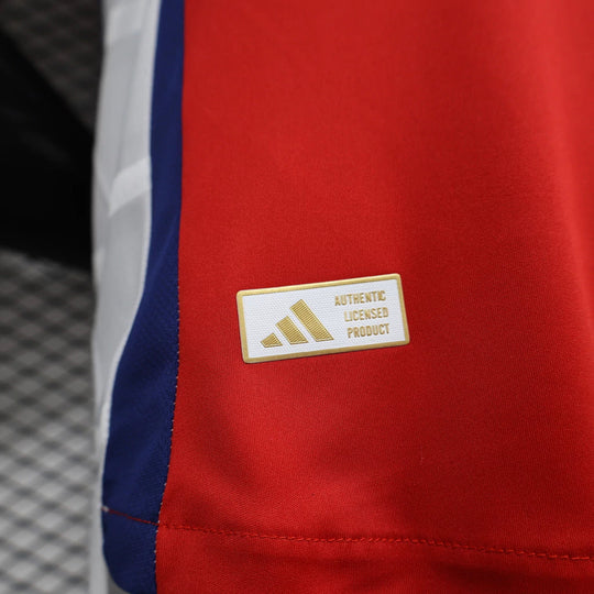 Camisa Arsenal I 24/25 Adidas Masculina Jogador – Vermelho