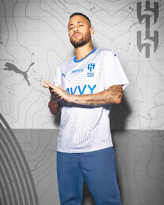 Camisa Al Hilal Away 24/25 – NEYMAR JR 10 Masculina