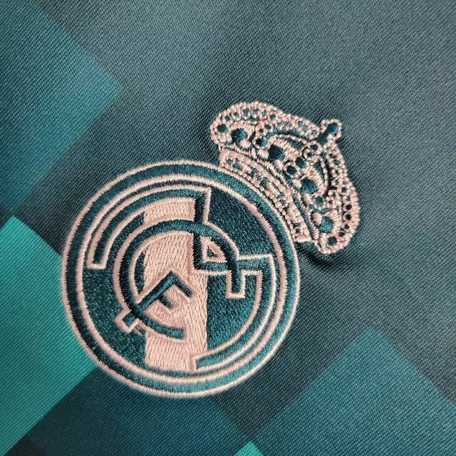 Camisa Retrô Real Madrid 17/18 Third – Azul