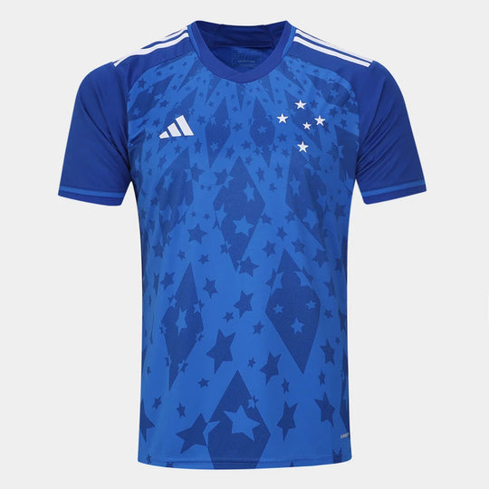 Camisa Cruzeiro Home 24/25 Torcedor Masculina – Azul Royal