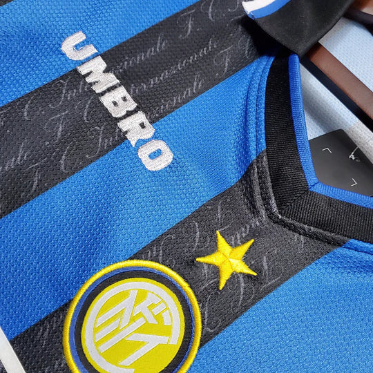 Camisa Inter de Milão Titular 97/98 – Versão Retrô – Ronaldo