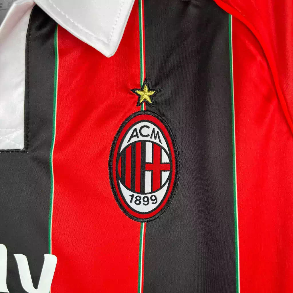 Camisa Retro AC Milan I 12/13 - Masculina – Vermelho
