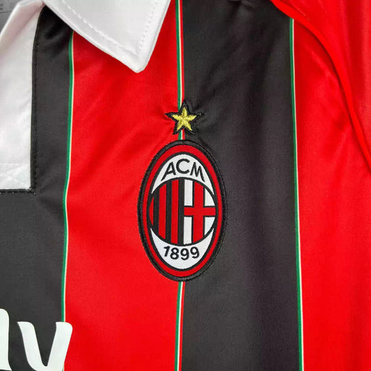 Camisa Retro AC Milan I 12/13 - Masculina – Vermelho