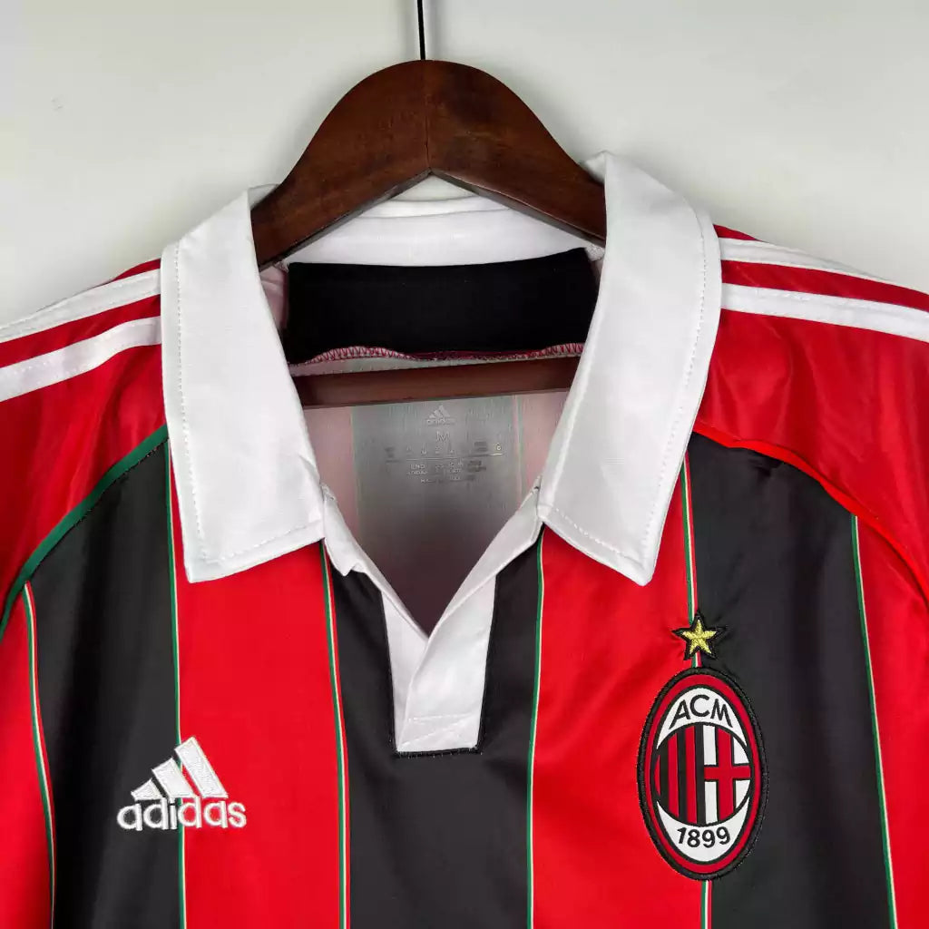 Camisa Retro AC Milan I 12/13 - Masculina – Vermelho