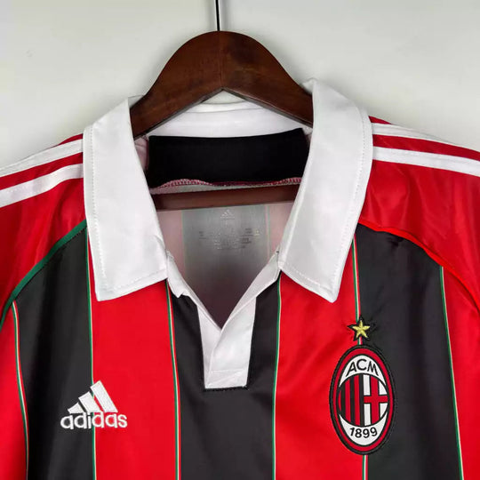 Camisa Retro AC Milan I 12/13 - Masculina – Vermelho