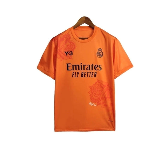 Camisa Real Madrid Edição especial 24/25 – Torcedor Y-3 Masculina – Laranja