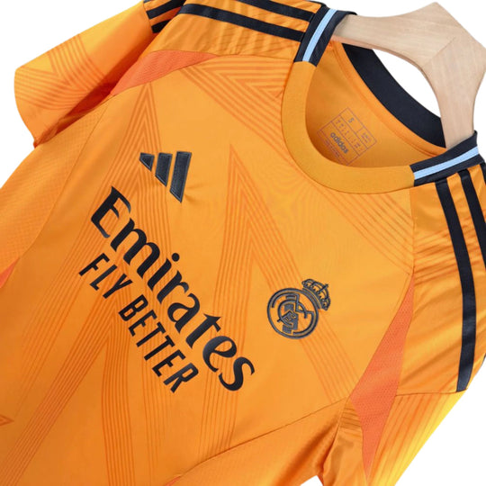 Camisa Real Madrid Away 24/25 Torcedor Masculina – Laranja