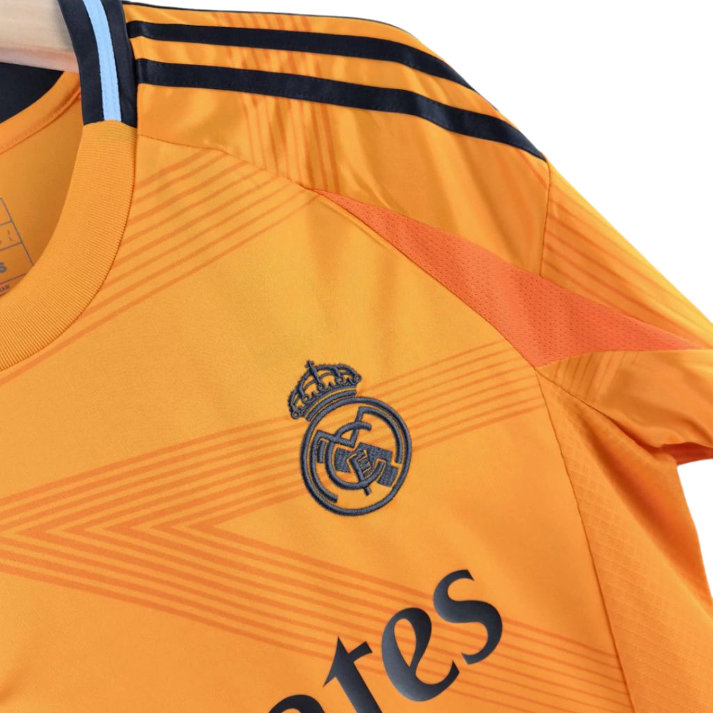 Camisa Real Madrid Away 24/25 Torcedor Masculina – Laranja