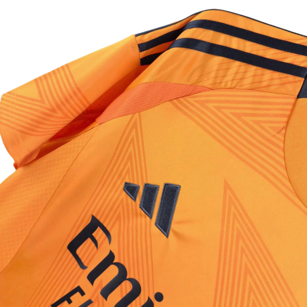 Camisa Real Madrid Away 24/25 Torcedor Masculina – Laranja