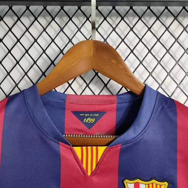 Camisa Barcelona – Retrô 2014/15 – NEYMAR JR #11 – Vermelha
