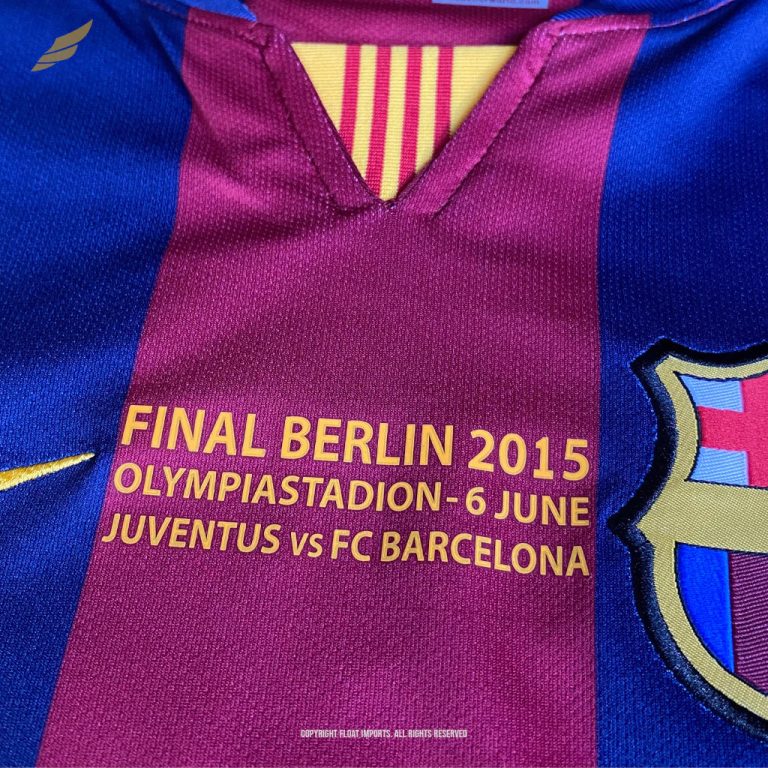 Camisa Barcelona – Retrô 2014/15 – MESSI #10 – Vermelha – Personalizada
