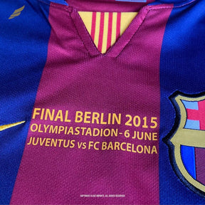 Camisa Barcelona – Retrô 2014/15 – MESSI #10 – Vermelha – Personalizada