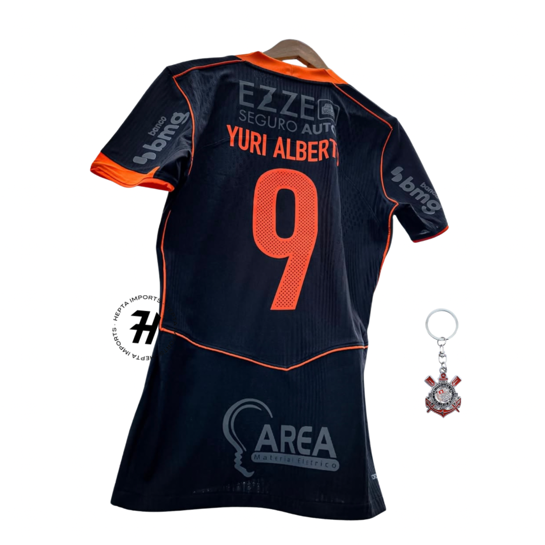 Camisa Corinthians III - total 90 - Com Patrocínios 25/26 – Versão Torcedor