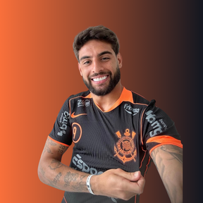 Camisa Corinthians III - total 90 - Com Patrocínios 25/26 – Versão Torcedor