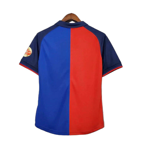 Camisa Barcelona 100 Anos Retrô 1999 Azul e Grená – Nike